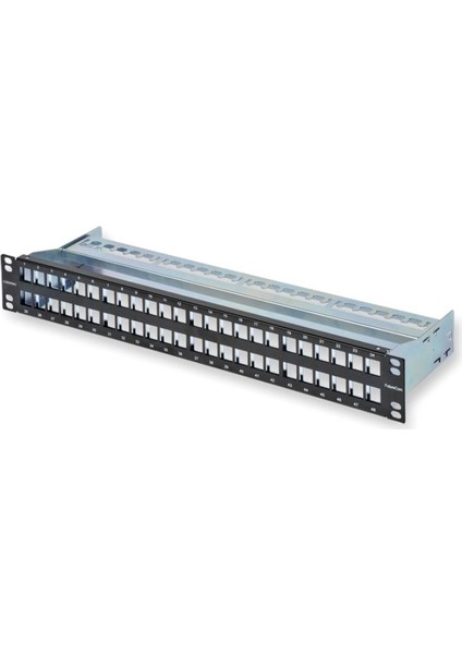 48 Port Boş Keystone Patch Panel 19INÇ CAXXSV-04808-C002