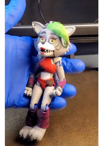 Five Nights At Freddy's Roxanne Wolf Figürü