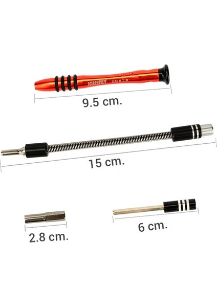 JM-8126 58 Parça Değiştirilebilir Başlıklı Bit Set