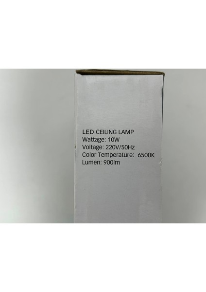 KDL-321 Cob Ledli Kare Tavan Lambası 10W 6500K