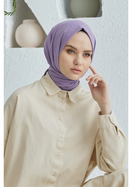 Scarf Pamuklu, Tek Renk, Jakarlı Tuana Şal