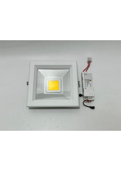 K2 Global KDL-322 Cob Ledli Kare Tavan Lambası 20W 3200K