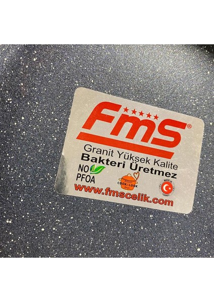 G2001GLX Galaxy 24 cm Basık Tencere Gece Grisi