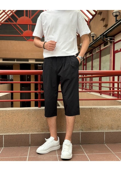 Erkek, Pile Detaylı, Regular-Fit, Bel Bağcıklı, Gofreli, Dokuma Şort 24INP289 fiyatları