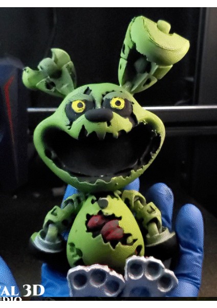 Five Nights At Freddy's Springtrap Figürü