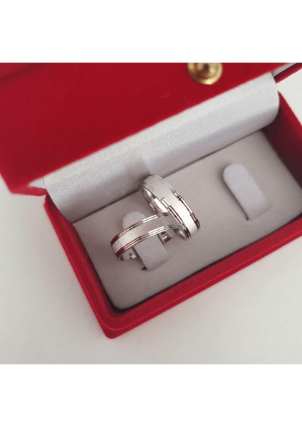 925 Ayar Gümüş Berrak Alyans fiyatları