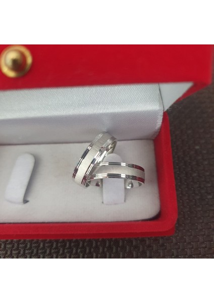 925 Ayar Gümüş Berrak Alyans modelleri