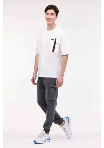 ml Satyr 11UT1010 0 Yaka Erkek Tshirt - Ekru fiyatları