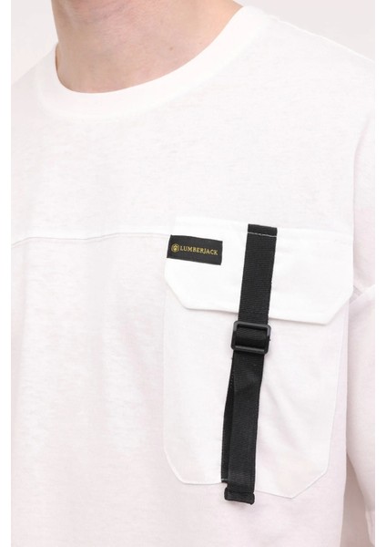 ml Satyr 11UT1010 0 Yaka Erkek Tshirt - Ekru fırsatları