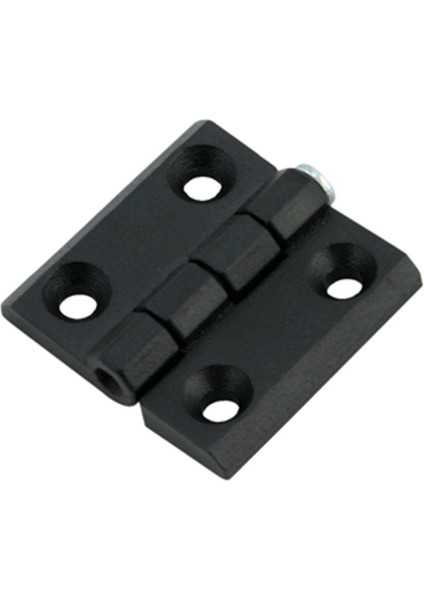 Yaprak Menteşe Metal Mat Siyah 40 x 40 mm