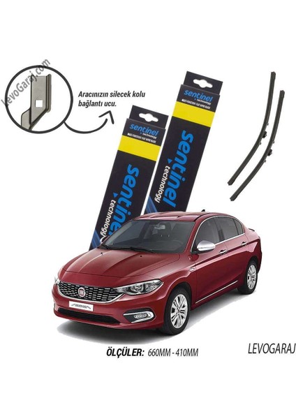 Fiat Egea Silecek Takımı 2015-2019 (Cam Sabunu Hediyeli)