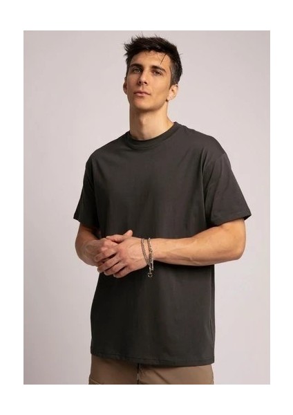 Unisex Basic Siyah T-Shirt Y-1050