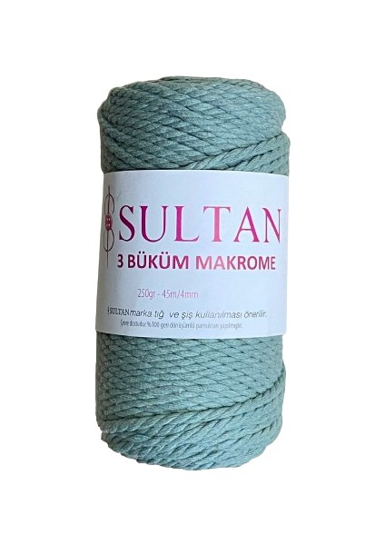3 Büklüm Makrome Ipi 250 gr