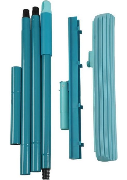 Motek Soft Mop Mikrofiber Cam,parke Islak Zemin Temizlik Seti Çift Hazneli Yıka Sık TEMIZLE-MT23