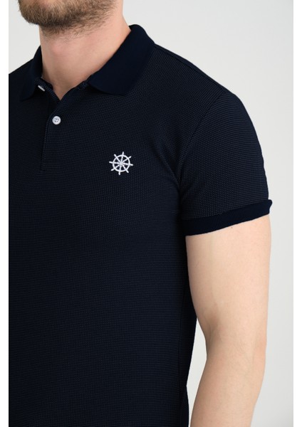 Erkek Kuzguni Siyah Regular Kesim Polo Yaka Erkek Tişört modelleri