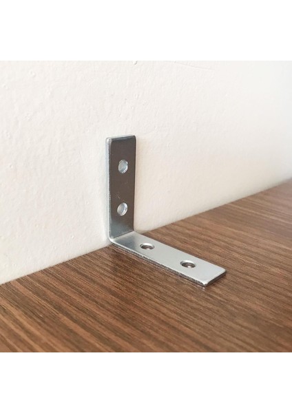 12 Adet Mobilya Eşya Dolap Duvar Sabitleyici Köşe Bağlantı L Demir Gönye Deprem Güvenliği 45 x 45 x 15 mm fırsatları