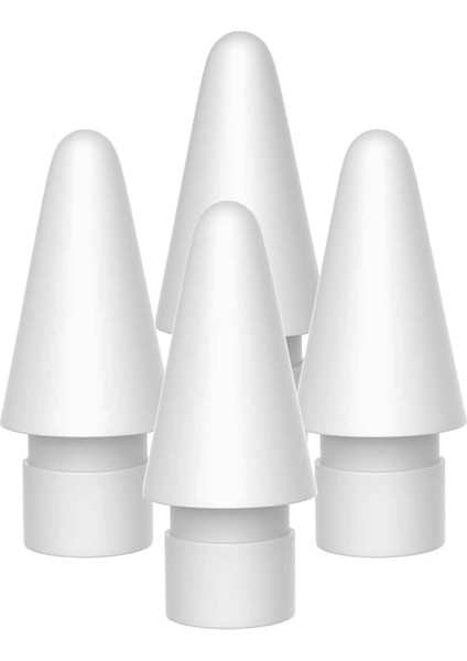 Apple Pencil 1-2 Nesil Usb-C Pro ile Uyumlu Üretilmiş Yedek Uç 4 Adet Yedek Pencil Ucu Tips