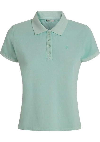 Es Kadın Regular Fit Polo Yaka T-Shirt W1YP38RAQS0