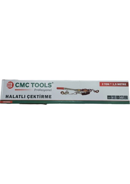 Halatlı Çektirme 2 Ton 1,5 Metre