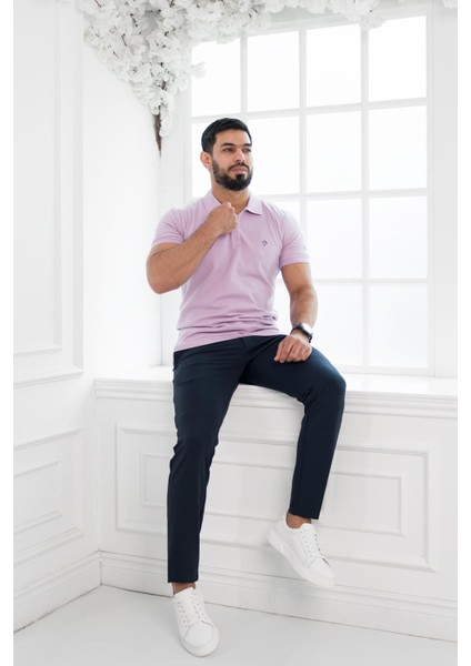 Polo Yaka %100 Pamuk Regular Fit T-Shirt fırsatları