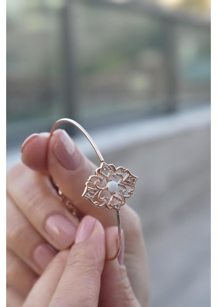 Aydıngold 14 Ayar Altın,opal Taşlı Bileklik indirimleri