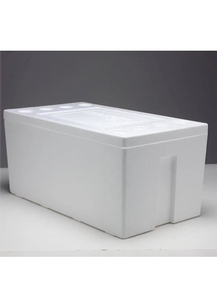 15-17 Litre Strafor Köpük Kutu +3 Adet Buz Aküsü Hediye 50X40X26 Izoleli 72 Saat Koruyan Gıda Kolisi