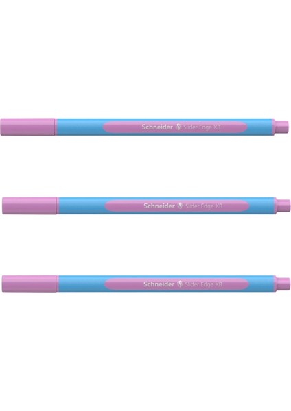 Schneıder Tükenmez Kalem Slıder Edge Pastel Lila Xb 152228 3 Adet