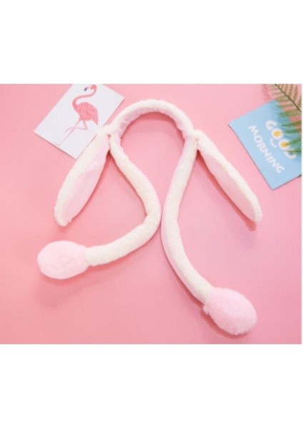 Peluş Hareketli Oynar Tavşan Kulaklık Taç Çocuk Taçları modelleri