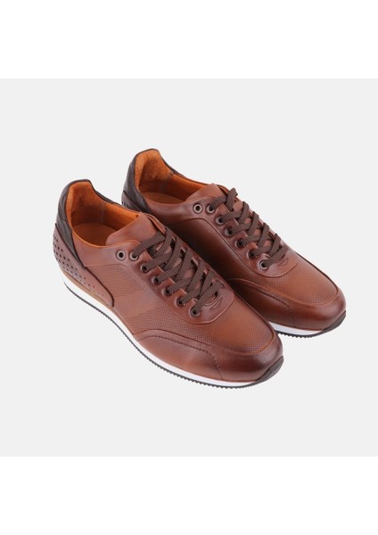 13113 Ince Taban Deri Sneakers Erkek Ayakkabı modelleri