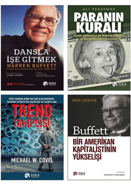 Dansla İşe Gitmek - Paranın Kuralı - Trend Takipçisi - Buffett Bir Amerikan Kapitalistinin Yükselişi 4'lü Set
