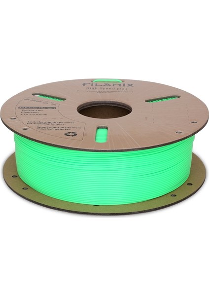Yüksek Hızlı Hyper Pla Filament Yeşil