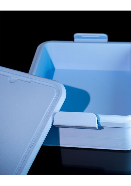 Sert Plastik Kilitli Geniş Saklama Kabı Kilitli Beslenme Kutusu 17CM fırsatları