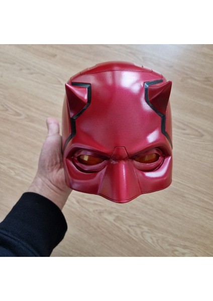 Cadılar Bayramı Marvel Daredevil Maske Cosplay Daredevil Maske Giyilebilir