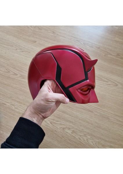 Cadılar Bayramı Marvel Daredevil Maske Cosplay Daredevil Maske Giyilebilir fiyatları