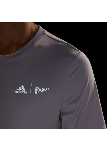 x Parley Erkek Koşu Spor T-Shirt HR6988