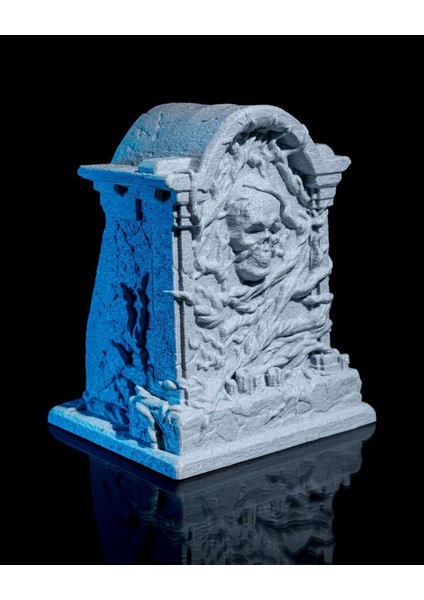 Cadılar Bayramı Mezar Taşı LED Işık 11 Gölgeli Halloween Mezar Taşı LED Lamba 19CM Büyük Boy fırsatları