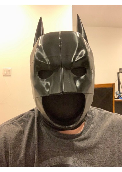Cadılar Bayramı Batman Maske Batman Kara Şövalye Maske Dark Knight Rises Batman Mask Giyilebilir