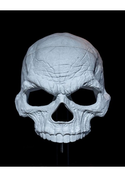 Cadılar Bayramı Kuru Kafa Kafatası Dev Boy Maske 34CM indirimleri