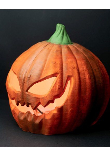 Halloween Balkabağı Kaskı