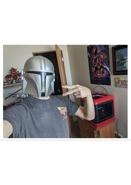 The Mandalorian Kask Maske