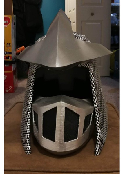 Cadılar Bayramı Shredder Kaskı Ninja Kaplumbağalar Shredder Kaskı Halloween Shredder Kask Büyük Boy