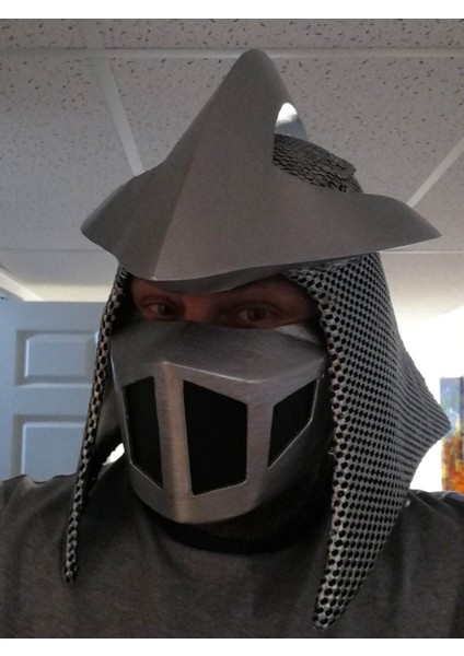 Cadılar Bayramı Shredder Kaskı Ninja Kaplumbağalar Shredder Kaskı Halloween Shredder Kask Büyük Boy fiyatları