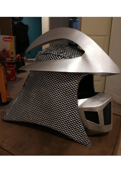 Cadılar Bayramı Shredder Kaskı Ninja Kaplumbağalar Shredder Kaskı Halloween Shredder Kask Büyük Boy fırsatları