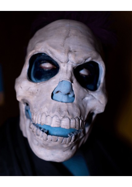 Skeleton Hareketli Yüz Maskesi