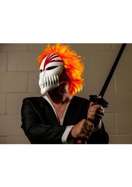 Bleach Anime Ichigo Kurosaki Hallow Maskesi