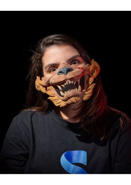 Cadılar Bayramı Aslan Kral Maske Aslan Maske Halloween Aslan Maske Cosplay Aslan Maske 15CM