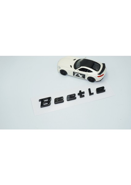 Volkswagen Beetle Bagaj Siyah Abs Yazı Logo Amblem