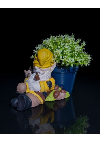 Cüce Bahçe Cini - Uykucu Saksı 13 cm fiyatları