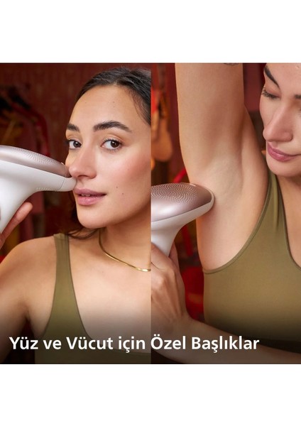 Premium Yüz ve Vücüt Bakım & Lazer Epilasyon Seti, Tüy Alma, Kalem Düzeltici + Luciole Lambader