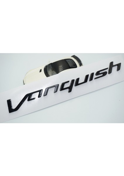 Aston Martin Vanquish Bagaj Siyah Yazı Logo Amblem modelleri